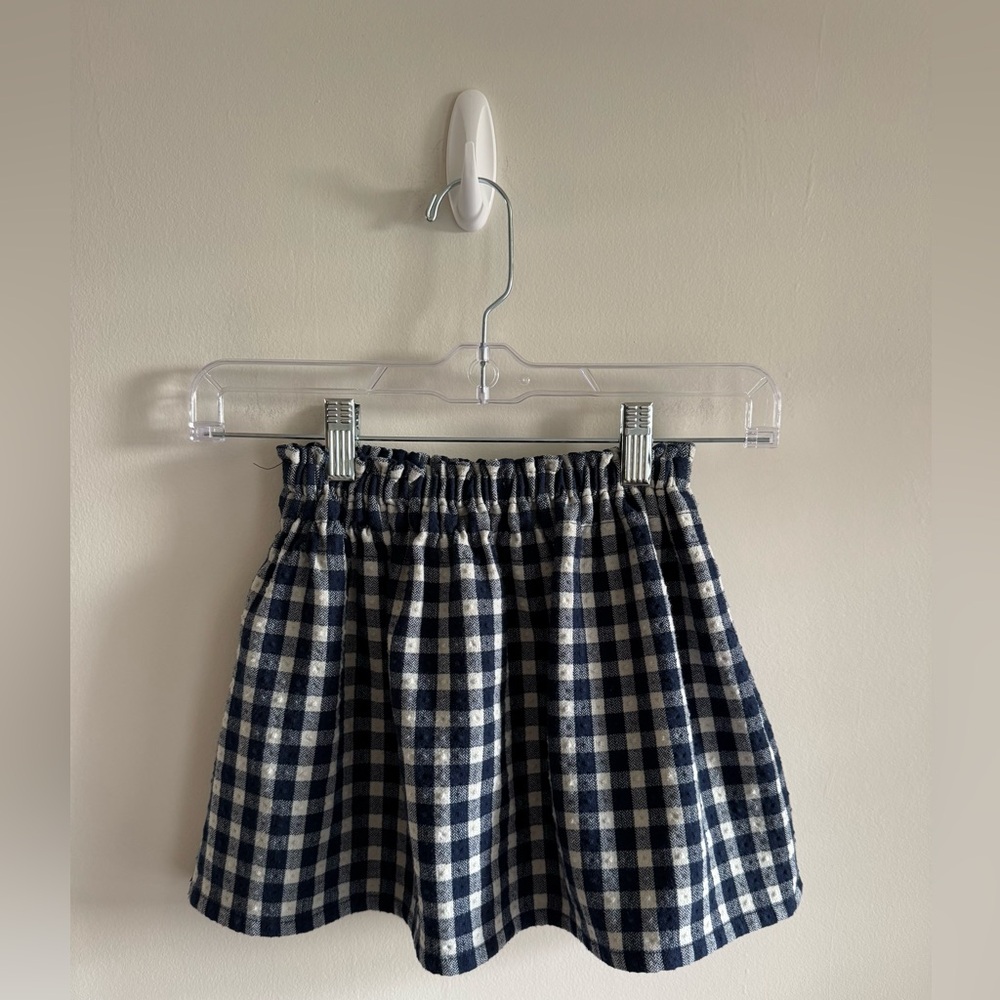 Zara Girls Plaid Skirt
